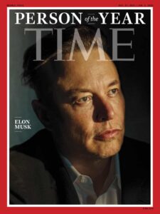 Time Magazine introduced Elon Musk as the character of 2021!
